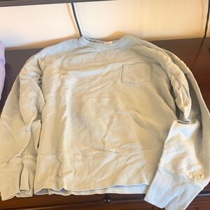 Champion light sage crewneck sweatshirt
